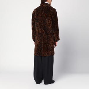 Salvatore Santoro Animal-print leather coat - Img 2