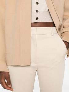 SPORTMAX PRE Trousers Ivory - Img 2