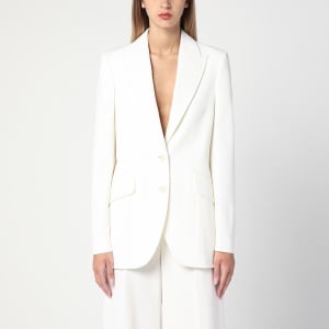 Stella McCartney Ivory wool single-breasted jacket