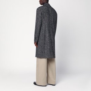 Tagliatore Black/beige houndstooth double-breasted coat - Img 2