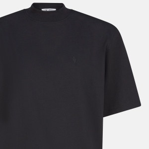 The Attico Black cotton T-shirt - Img 2