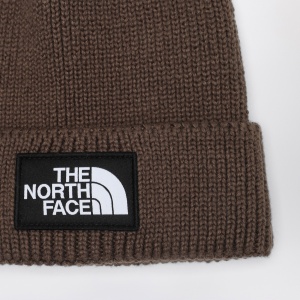 The North Face Brown beanie with logo patch - Img 2
