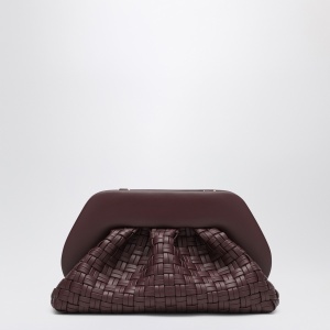 THEMOIRè Plum colored woven clutch Tia - Img 2