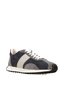 Tod's Vintage T-Sneakers in Suede and Technical Fabric - Img 3