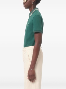 Valentino Cotton Pique Polo Shirt With Vlogo Patch - Img 3