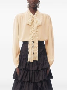 Valentino Crepe De Chine Shirt - Img 3