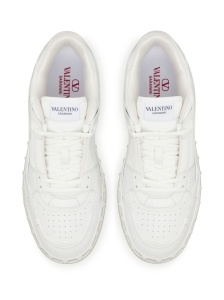 Valentino Garavani Freedots low-top leather sneakers - Img 2