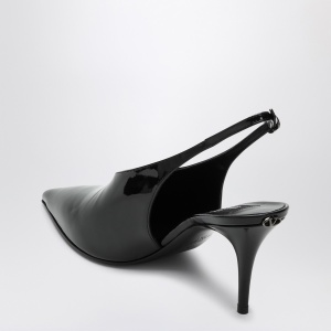 Valentino Garavani Le salon black patent leather slingback - Img 2