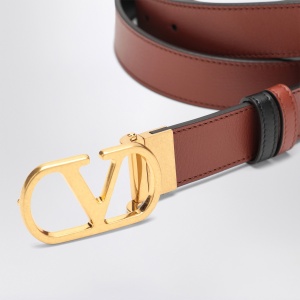 Valentino Garavani Reversible Vlogo Signature belt brown/black - Img 2