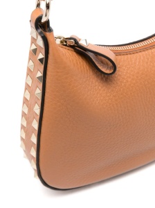 Valentino Garavani Rockstud Hobo In Pomegranate Calfskin - Img 2