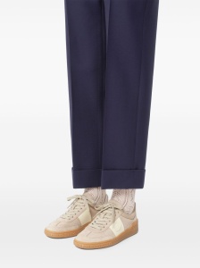 Valentino Garavani Upvillage Low Top Sneaker in Split Leather and Nappa Calfskin - Img 2