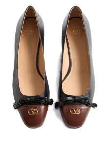 Valentino Garavani Valet Du Roi Ballerina In 25mm Kid - Img 3