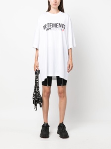 Vetements T-shirts and Polos White - Img 4