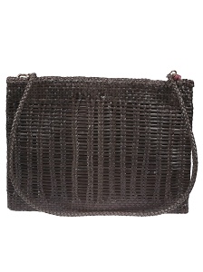 VIPERA leather clutch with braiding - Img 2