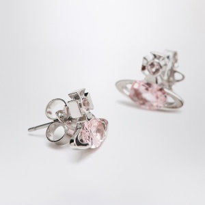 Vivienne Westwood Allie platinum earrings - Img 2
