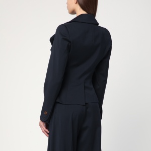 Vivienne Westwood Navy blue Drunken jacket in wool - Img 2
