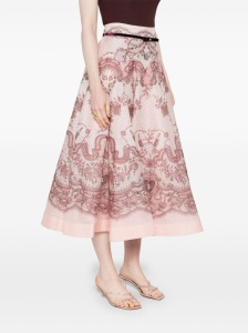 Zimmermann Crush midi skirt - Img 4