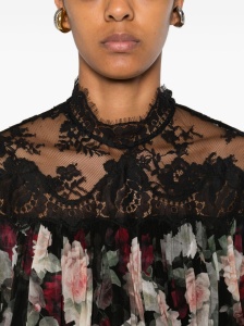 Zimmermann Lace-trimmed floral blouse - Img 3