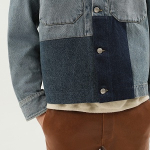 1989 STUDIO Denim jacket with patches - Img 2
