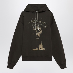 1989 STUDIO Hoodie Jesus dark brown