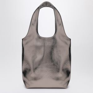 A.P.C. Small metallic silver Ninon tote bag - Img 2