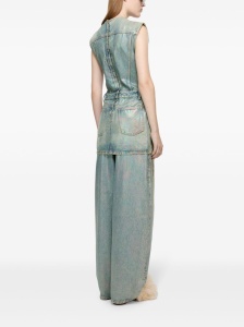 Acne Studios coated denim dress - Img 4
