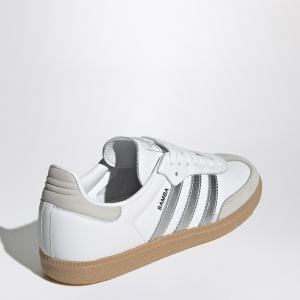 adidas Originals Sneaker Samba OG Cloud White/Silver/Grey One - Img 2