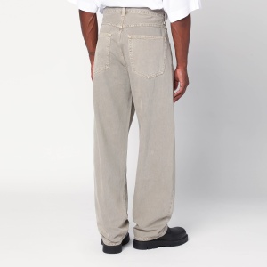 AGOLDE Beige jeans in regenerated denim - Img 2