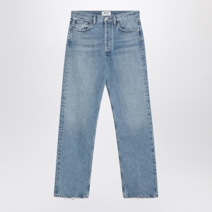 AGOLDE Light blue jeans in regenerated denim