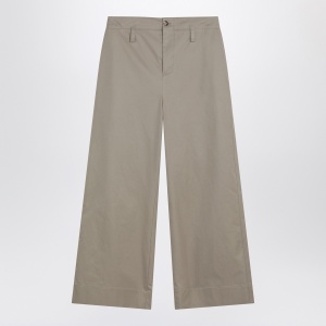 Alexander McQueen Beige cotton gabardine chino pants