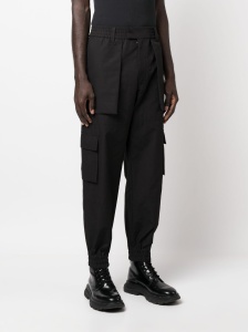 Alexander McQueen Cotton Cargo Trousers - Img 3