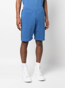 Alexander McQueen logo-tape jersey shorts - Img 3