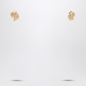 ANINE BING Gold-plated brass earrings