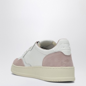 AUTRY Medalist sneakers in white/powder leather and suede - Img 2