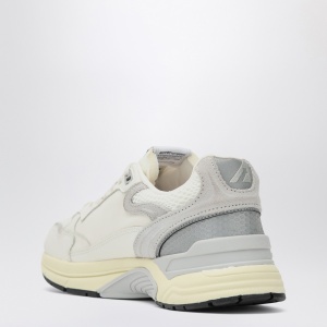 AUTRY Sneakers Hyperway in mesh and white and grey suede - Img 2