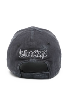 Balenciaga Distressed logo cap - Img 2