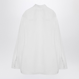 Balenciaga Large Fit Outerwear shirt white - Img 2
