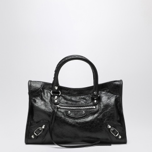 Balenciaga Le City small tote bag black