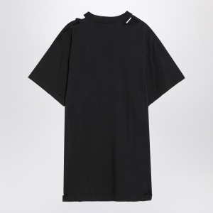 Balenciaga Optical black oversized T-shirt - Img 2