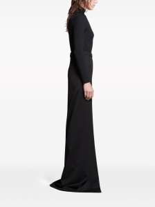 Balenciaga slit tailored maxi skirt - Img 2