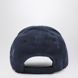 Balenciaga White/blue baseball cap with signatures - Img 2