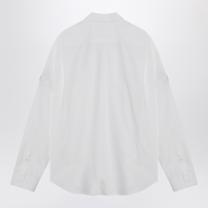 Balenciaga White Uniform Merch button-down shirt - Img 2
