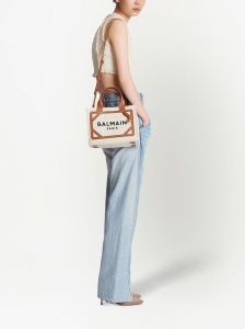 Balmain B-Army small canvas tote - Img 3