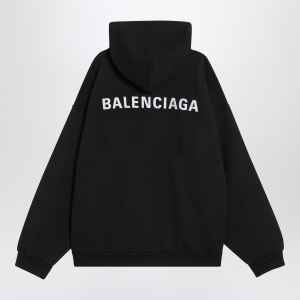 Black New Balenciaga Back Medium Fit sweatshirt - Img 2