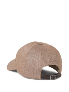 Brunello Cucinelli baseball cap with embroidered logo - Img 2