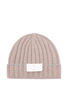 Brunello Cucinelli Cashmere Rib Knit Beanie