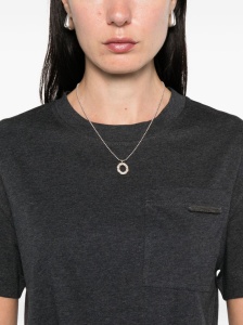 Brunello Cucinelli Chest-pocket short-sleeve T-shirt - Img 4