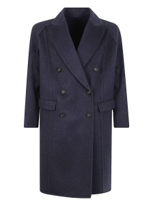 Brunello Cucinelli Double-breasted long-sleeve coat - Img 3