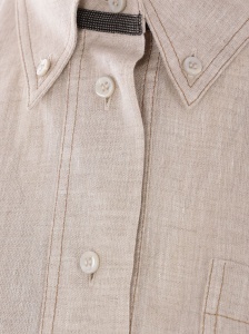 Brunello Cucinelli long linen dress - Img 3