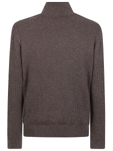 Brunello Cucinelli Suede and cashmere blouson jacket - Img 2